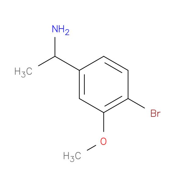1-(4-bromo-3-methoxyphenyl)ethan-1-amine