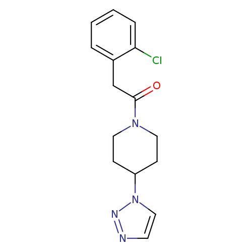 2-(2-chlorophenyl)-1-[4-(1H-1,2,3-triazol-1-yl)piperidin-1-yl]ethan-1-one