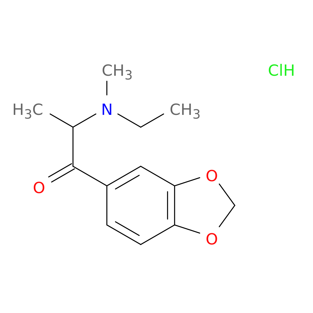 1-(benzo[d][1,3]dioxol-5-yl)-2-(ethyl(methyl)amino)propan-1-one,monohydrochloride