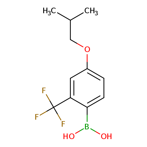4-Isobutoxy-2-(trifluoromethyl)phenylboronic acid