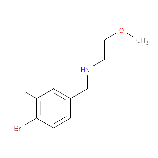 [(4-bromo-3-fluorophenyl)methyl](2-methoxyethyl)amine