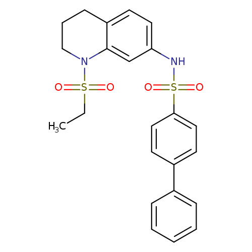 N-[1-(ethanesulfonyl)-1,2,3,4-tetrahydroquinolin-7-yl]-[1,1'-biphenyl]-4-sulfonamide