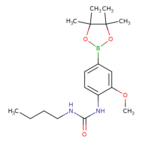 1-Butyl-3-(2-methoxy-4-(4,4,5,5-tetramethyl-1,3,2-dioxaborolan-2-yl)phenyl)urea
