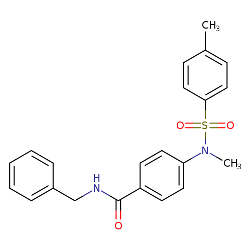 N-benzyl-4-(N-methyl4-methylbenzenesulfonamido)benzamide