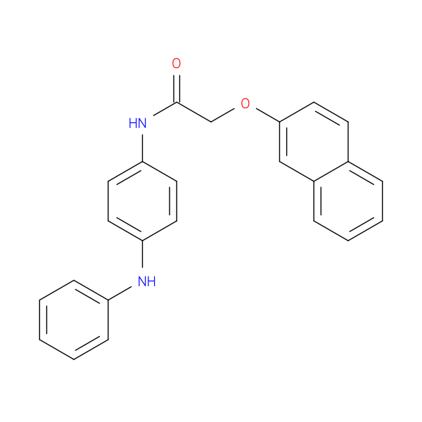 2-(naphthalen-2-yloxy)-N-[4-(phenylamino)phenyl]acetamide