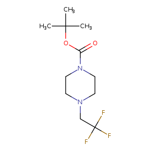 tert-Butyl 4-(2,2,2-trifluoroethyl)piperazine-1-carboxylate