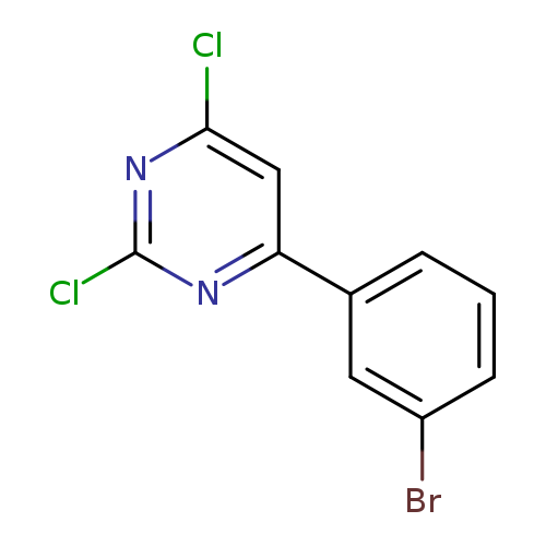 4-(3-bromophenyl)-2,6-dichloropyrimidine