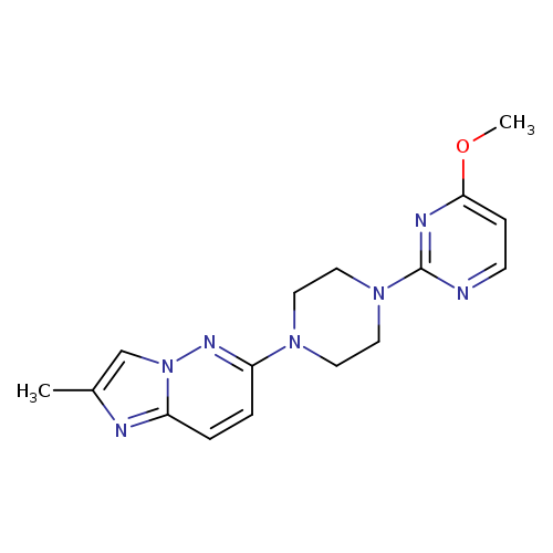 4-methoxy-2-(4-{2-methylimidazo[1,2-b]pyridazin-6-yl}piperazin-1-yl)pyrimidine