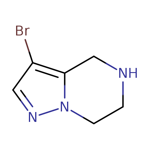Pyrazolo[1,5-a]pyrazine, 3-broMo-4,5,6,7-tetrahydro-