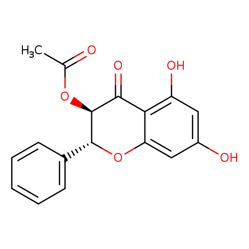(2R-trans)-3-(Acetyloxy)-2,3-dihydro-5,7-dihydroxy-2-phenyl-4H-1-benzo pyran-4-one