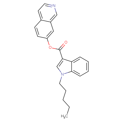 isoquinolin-7-yl1-pentyl-1H-indole-3-carboxylate
