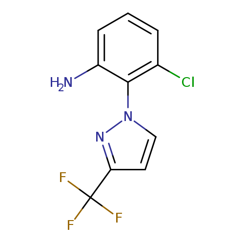 3-Chloro-2-(3-(trifluoromethyl)-1H-pyrazol-1-yl)aniline