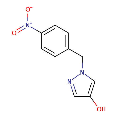 1-(4-Nitro-benzyl)-1h-pyrazol-4-ol