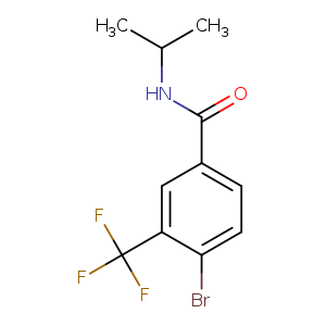 4-Bromo-N-(propan-2-yl)-3-(trifluoromethyl)benzamide