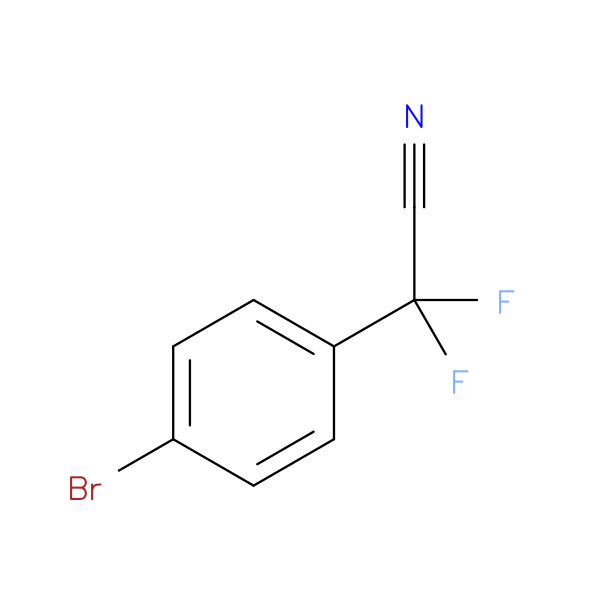2-(4-bromophenyl)-2,2-difluoroacetonitrile