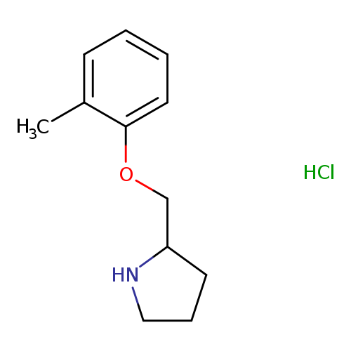 2-(2-methylphenoxymethyl)pyrrolidine hydrochloride
