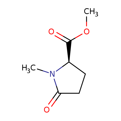D-Proline, 1-methyl-5-oxo-, methyl ester
