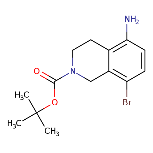 tert-Butyl 5-amino-8-bromo-1,2,3,4-tetrahydroisoquinoline-2-carboxylate