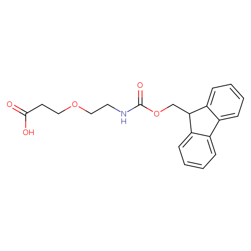 Propanoic acid, 3-[2-[[(9H-fluoren-9-ylmethoxy)carbonyl]amino]ethoxy]-