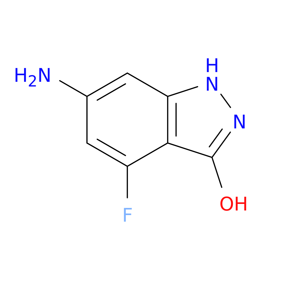 6-Amino-4-fluoro-1H-indazol-3-ol