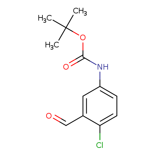 tert-butyl N-(4-chloro-3-formylphenyl)carbamate
