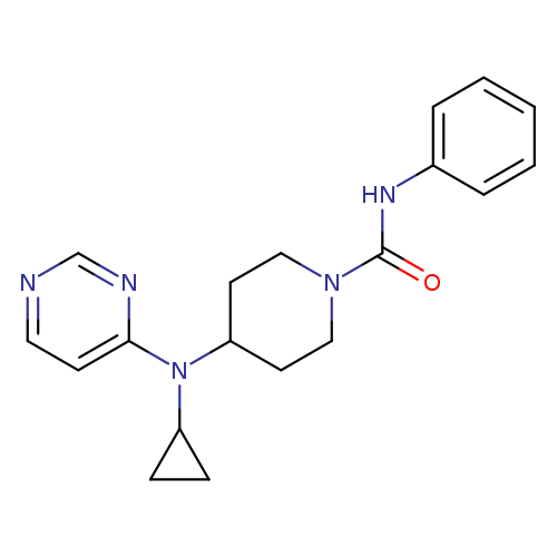 4-[cyclopropyl(pyrimidin-4-yl)amino]-N-phenylpiperidine-1-carboxamide