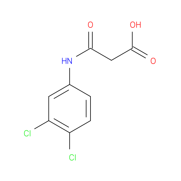 2-[(3,4-dichlorophenyl)carbamoyl]acetic acid