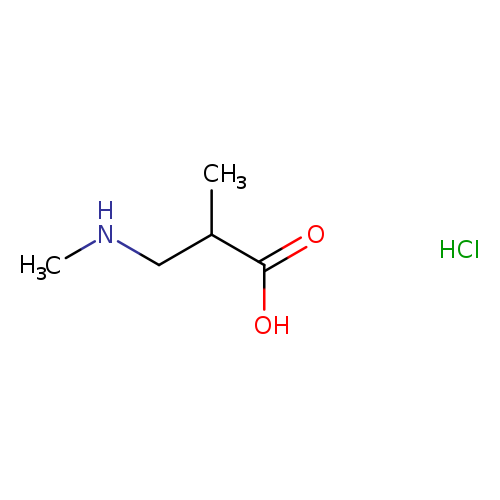2-Methyl-3-(methylamino)propanoic acid hydrochloride