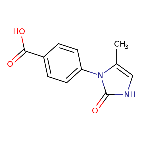 4-(5-methyl-2-oxo-2,3-dihydro-1H-imidazol-1-yl)benzoic acid