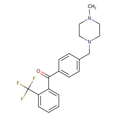 4'-(4-METHYLPIPERAZINOMETHYL)-2-TRIFLUOROMETHYLBENZOPHENONE
