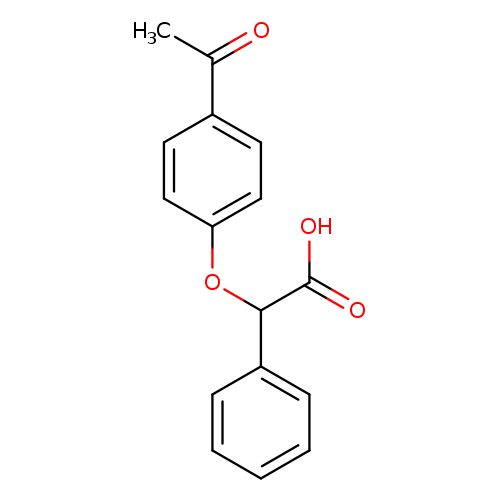 2-(4-ACETYLPHENOXY)-2-PHENYLACETIC ACID