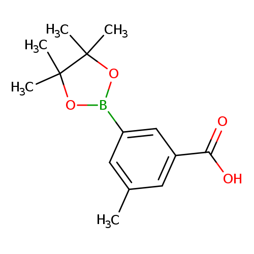 BENZOIC ACID, 3-METHYL-5-(4,4,5,5-TETRAMETHYL-1,3,2-DIOXABOROLAN-2-YL)-