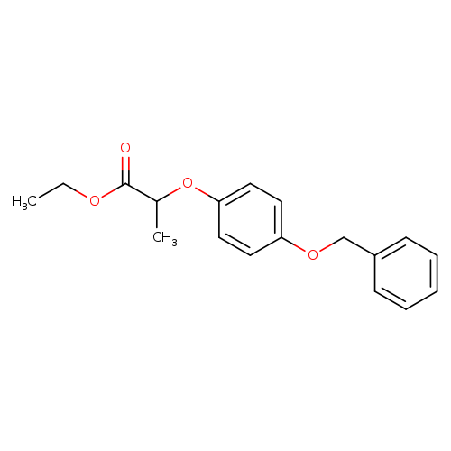 Ethyl 2-(4-(benzyloxy)phenoxy)propanoate