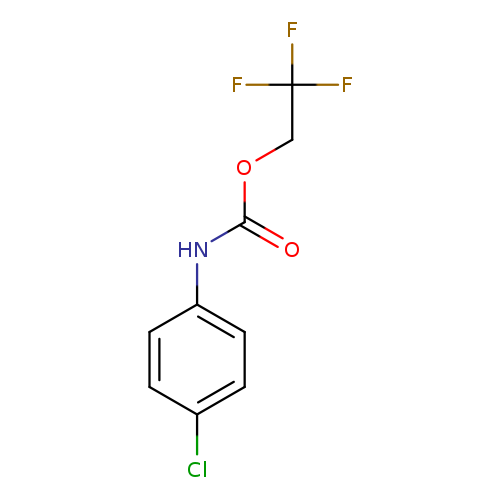 2,2,2-TRIFLUOROETHYL 4-CHLOROPHENYLCARBAMATE