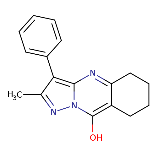 2-Methyl-3-phenyl-5,6,7,8-tetrahydro-pyrazolo[5,1-b]quinazolin-9-ol