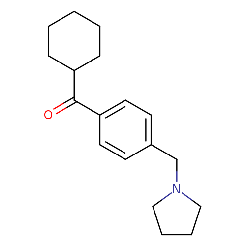 Cyclohexyl 4-(pyrrolidinomethyl)phenyl ketone