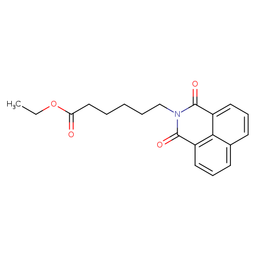 ethyl 6-{2,4-dioxo-3-azatricyclo[7.3.1.0^{5,13}]trideca-1(13),5,7,9,11-pentaen-3-yl}hexanoate
