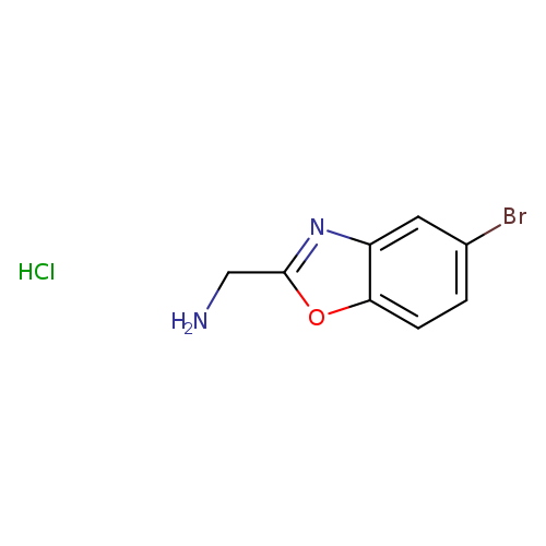 (5-bromo-1,3-benzoxazol-2-yl)methanamine hydrochloride