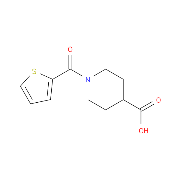 1-(2-thienylcarbonyl)piperidine-4-carboxylic acid