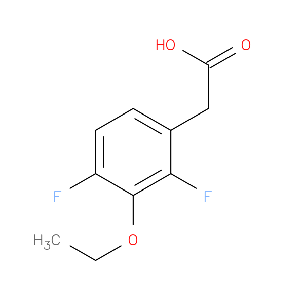 3-Ethoxy-2,4-difluorophenylacetic acid