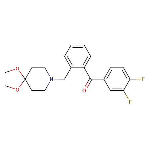 (2-(1,4-Dioxa-8-azaspiro[4.5]decan-8-ylmethyl)phenyl)(3,4-difluorophenyl)methanone