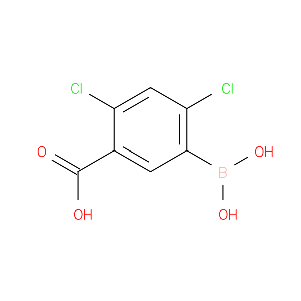 5-Carboxy-2,4-dichlorophenylboronic acid