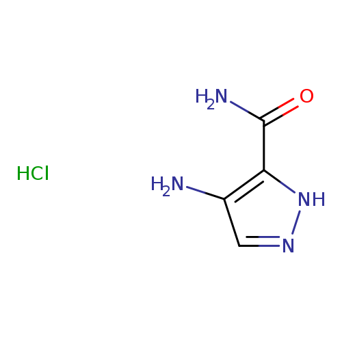 4-Amino-1h-pyrazole-5-carboxamide hydrochloride