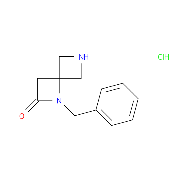 1-benzyl-1,6-diazaspiro[3.3]heptan-2-one hydrochloride