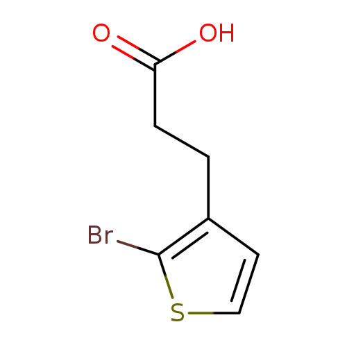 3-(2-bromothiophen-3-yl)propanoic acid