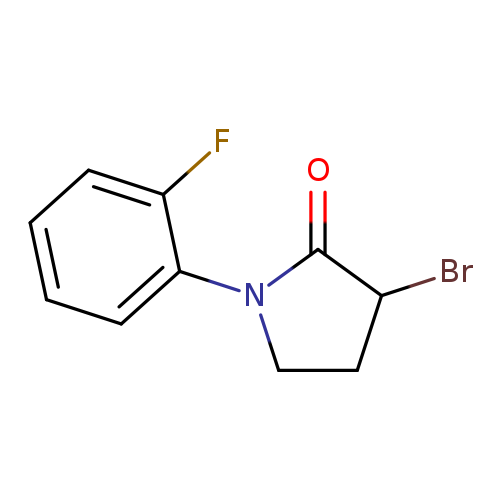 3-Bromo-1-(2-fluorophenyl)pyrrolidin-2-one