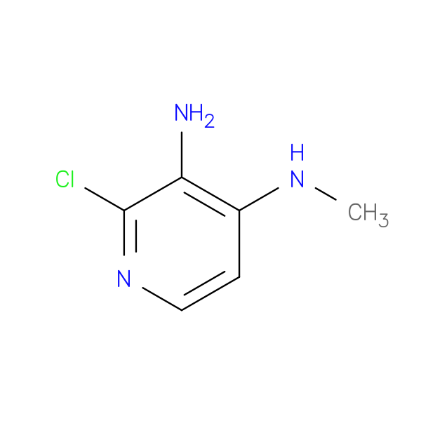 3,4-Pyridinediamine, 2-chloro-N4-methyl-