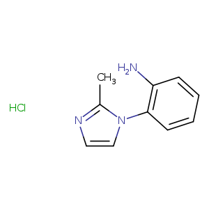 2-(2-methyl-1H-imidazol-1-yl)aniline hydrochloride