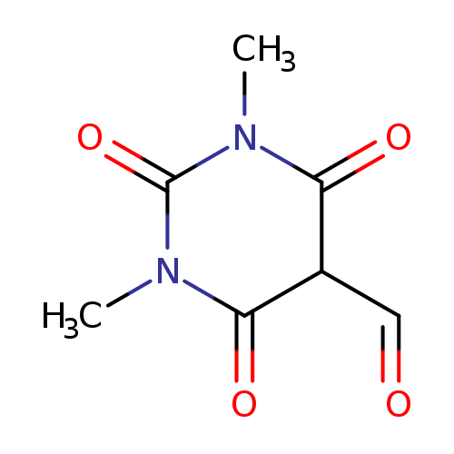 1,3-dimethyl-2,4,6-trioxo-1,3-diazinane-5-carbaldehyde