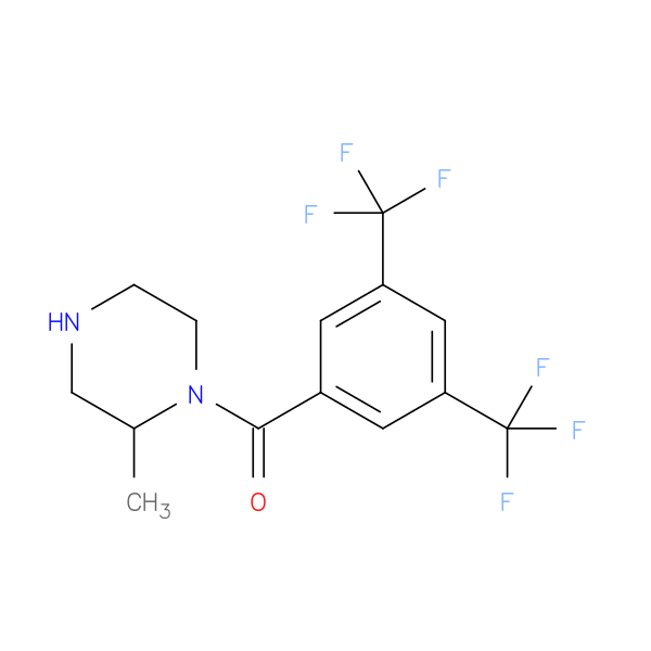 1-[3,5-bis(trifluoromethyl)benzoyl]-2-methylpiperazine